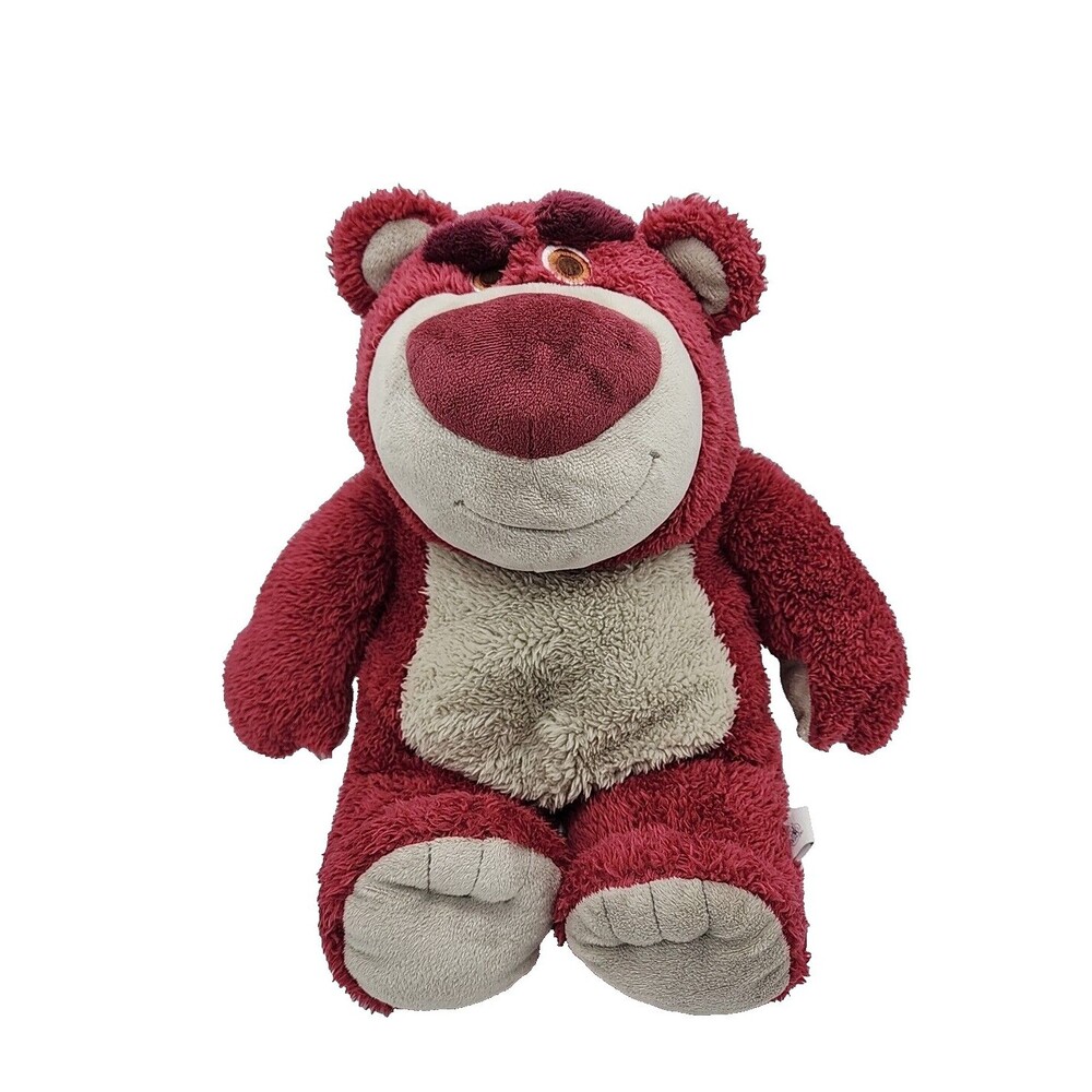 Disney Store Lotso Bear Lots O Huggin Plush Stuffed 15" Toy Story 3 Villain